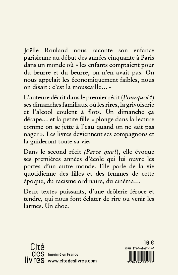 Pourquoi ? Parce que !